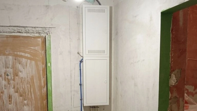 Uus elektrikilp ja nõrkvoolukilp uue juhtmestikuga